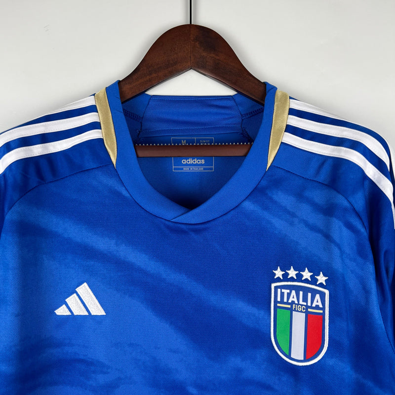 Maglia home dell'Italia a maniche lunghe 23/24