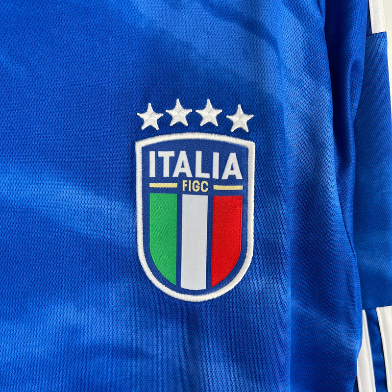 Maglia home dell'Italia a maniche lunghe 23/24