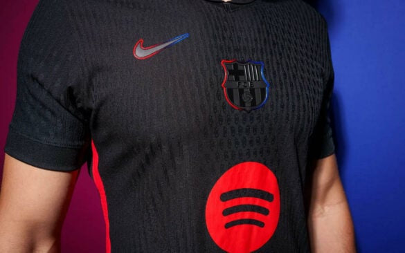 Maglia FC Barcelona Away Versione Giocatore 24/25