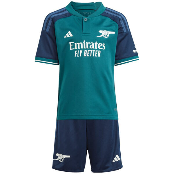 T-shirt e Pantaloncini per Bambino Arsenal Third 23/24