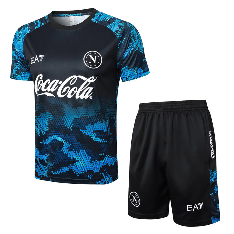 Maglia e Pantaloncini Allenamento SSC Napoli Bambino 24/25