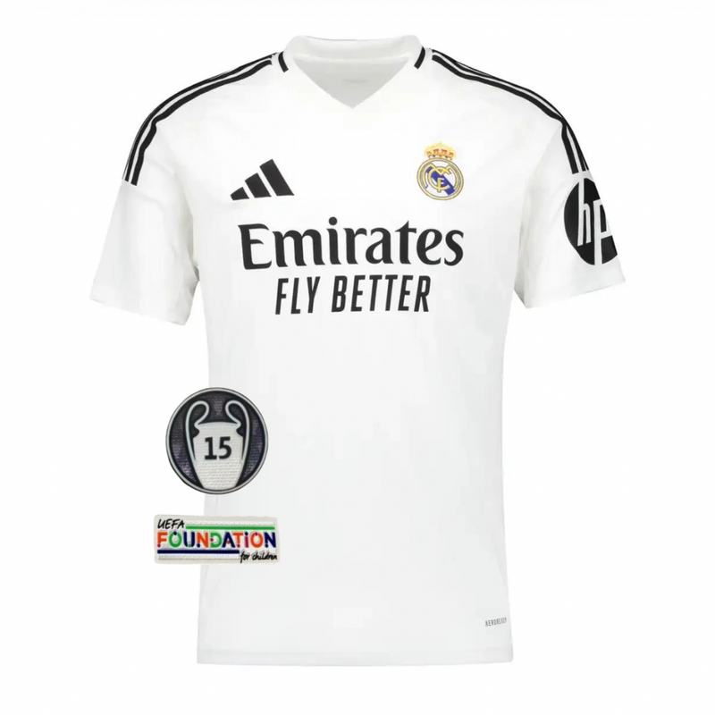 Maglia Real Madrid Home 24/25 - Con Patch UCL