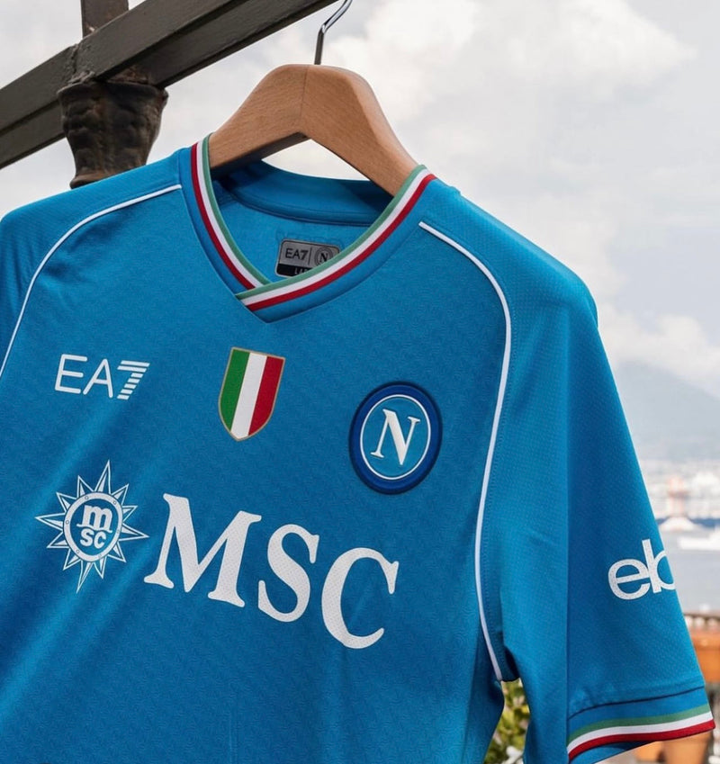 SSC Napoli Maglia Gara Home 23/24 - Con Scudetto