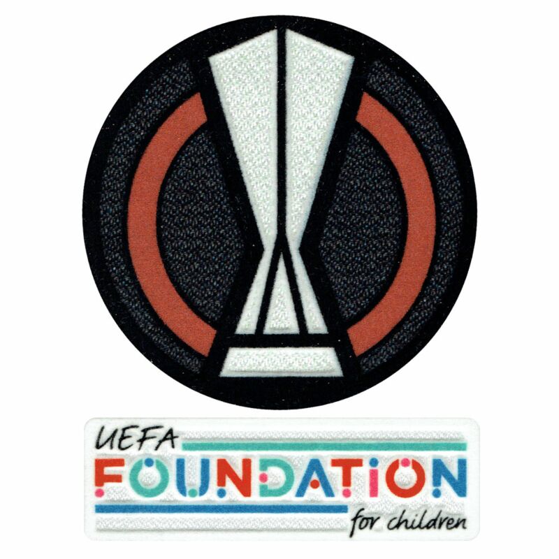 21-22 Europa League + Foundation Patch Game Roma