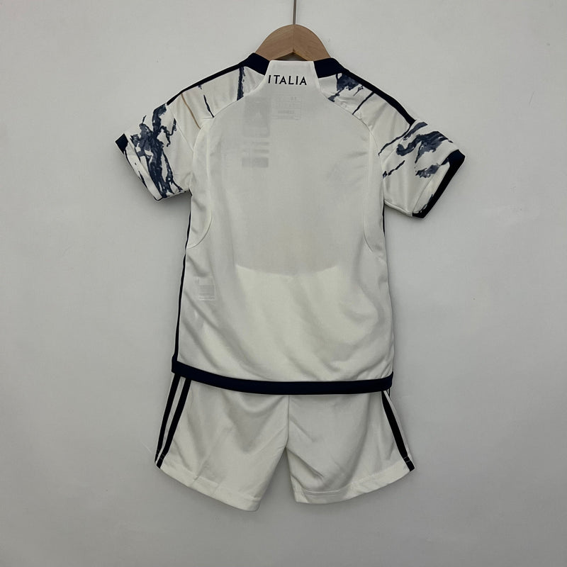 T-shirt e Pantaloncini per Bambino Italia 23/24 - Bianco