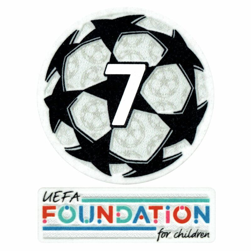 21-23 UCL Starball 7 volte vincitore + Game Patch della UEFA Foundation AC Milan