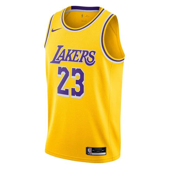 JAMES # 23 Los Angeles Lakers Maglia NBA